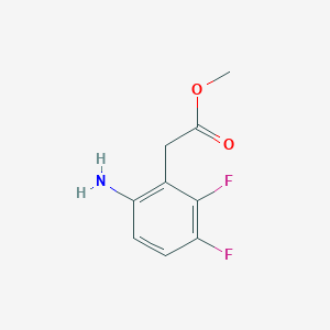 Methyl 6-amino-2,3-difluorophenylacetate