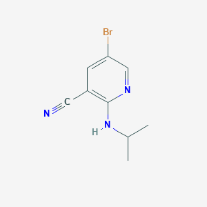 5-Bromo-2-(isopropylamino)nicotinonitrile