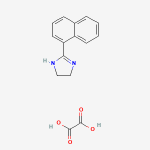 2-(Naphthalen-1-yl)-4,5-dihydro-1H-imidazoleoxalate