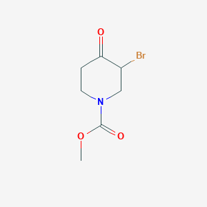 Methyl 3-bromo-4-oxopiperidine-1-carboxylate