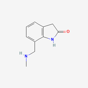 7-((Methylamino)methyl)indolin-2-one