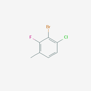 2-Bromo-1-chloro-3-fluoro-4-methylbenzene