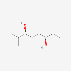 molecular formula C10H22O2 B13136020 rel-(3R,6S)-2,7-Dimethyloctane-3,6-diol 