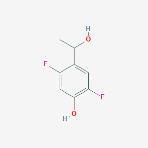 2,5-Difluoro-4-(1-hydroxyethyl)phenol