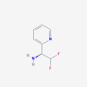 (R)-2,2-Difluoro-1-(pyridin-2-yl)ethanamine