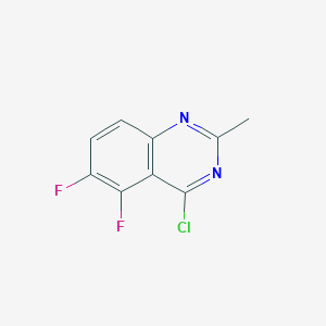 4-Chloro-5,6-difluoro-2-methylquinazoline