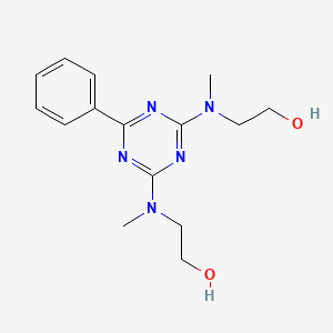 2,2'-((6-Phenyl-1,3,5-triazine-2,4-diyl)bis(methylazanediyl))diethanol