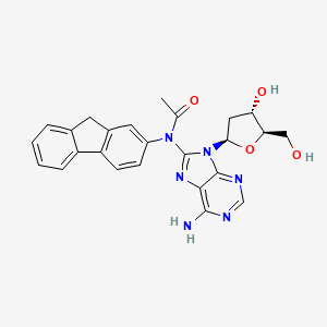 8-[Acetyl(9H-fluoren-2-yl)amino]-2'-deoxyadenosine