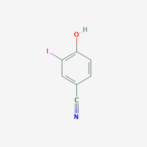 molecular formula C7H4INO B1313626 4-羟基-3-碘苯甲腈 CAS No. 2296-23-3