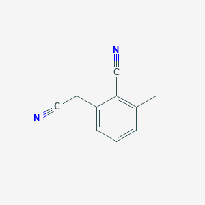 2-(Cyanomethyl)-6-methylbenzonitrile