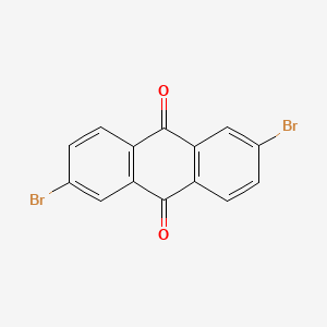 molecular formula C14H6Br2O2 B1313628 2,6-二溴蒽醌 CAS No. 633-70-5