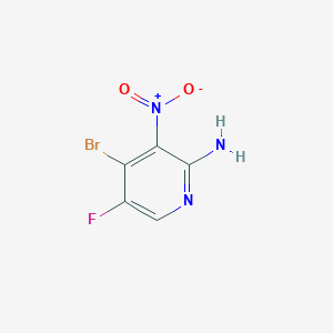 4-Bromo-5-fluoro-3-nitropyridin-2-amine