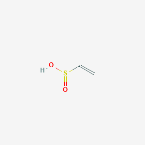 molecular formula C2H4O2S B13136305 Ethenesulfinic Acid CAS No. 4363-39-7