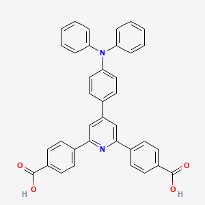 4,4'-(4-(4-(Diphenylamino)phenyl)pyridine-2,6-diyl)dibenzoic acid