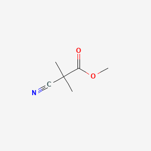 B1313631 Methyl 2-cyano-2-methylpropanoate CAS No. 72291-30-6