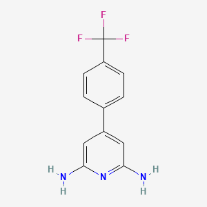 2,6-Pyridinediamine, 4-[4-(trifluoromethyl)phenyl]-