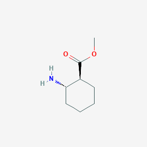molecular formula C8H15NO2 B1313634 甲基 (1S,2S)-2-氨基环己烷-1-羧酸酯 CAS No. 217799-18-3