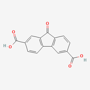 9H-Fluorene-2,6-dicarboxylic acid, 9-oxo-