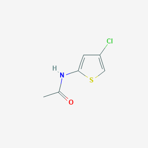 molecular formula C6H6ClNOS B13136399 N-(4-chlorothiophen-2-yl)acetamide 