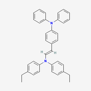 4-(2-(Bis(4-ethylphenyl)amino)vinyl)-N,N-diphenylaniline