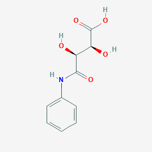 molecular formula C10H11NO5 B1313646 (2S,3S)-2,3-二羟基-4-氧代-4-(苯氨基)丁酸 CAS No. 206761-64-0