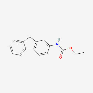 molecular formula C16H15NO2 B13136538 Ethyl 9h-fluoren-2-ylcarbamate CAS No. 1785-15-5