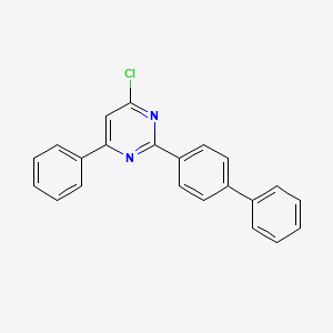 2-([1,1'-Biphenyl]-4-yl)-4-chloro-6-phenylpyrimidine