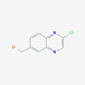 6-(Bromomethyl)-2-chloroquinoxaline