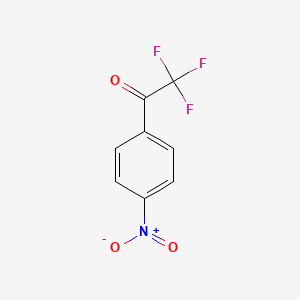 molecular formula C8H4F3NO3 B1313658 2,2,2-Trifluoro-1-(4-nitrophenyl)ethanone CAS No. 58808-61-0