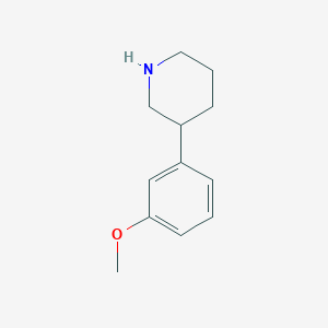 B1313662 3-(3-Methoxyphenyl)piperidine CAS No. 79601-21-1