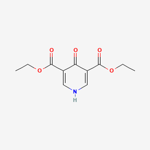molecular formula C11H13NO5 B1313669 4-氧代-1,4-二氢吡啶-3,5-二羧酸二乙酯 CAS No. 74632-03-4