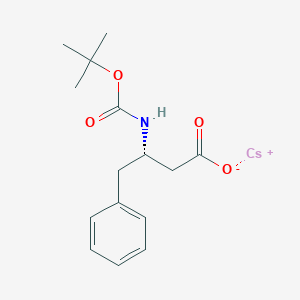 Cesium(S)-3-((tert-butoxycarbonyl)amino)-4-phenylbutanoate