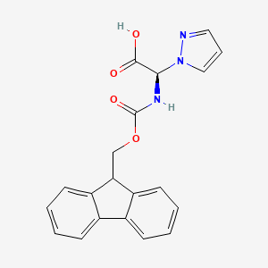 Fmoc-3-(1-Pyrazolyl)-D-Ala-OH