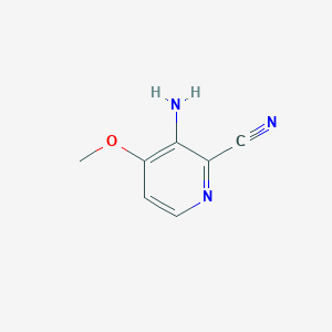 molecular formula C7H7N3O B13136900 3-Amino-4-methoxypicolinonitrile 