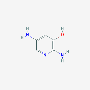 molecular formula C5H7N3O B13137005 2,5-Diaminopyridin-3-ol CAS No. 953018-37-6