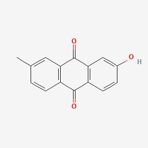 molecular formula C15H10O3 B13137010 7-Hydroxy-2-methylanthraquinone CAS No. 83312-51-0