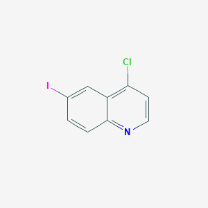 molecular formula C9H5ClIN B1313714 4-氯-6-碘喹啉 CAS No. 40107-07-1