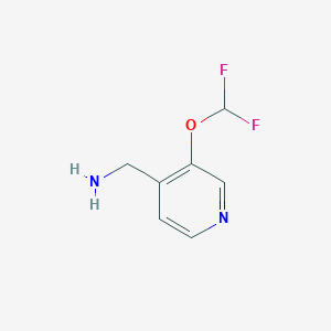 (3-(Difluoromethoxy)pyridin-4-yl)methanamine