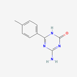 4-Amino-6-(4-methylphenyl)-1,3,5-triazin-2(5H)-one