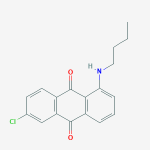 1-(Butylamino)-6-chloroanthracene-9,10-dione