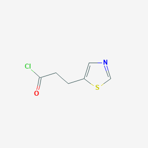 3-(1,3-Thiazol-5-yl)propanoyl chloride