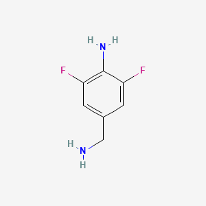 4-(Aminomethyl)-2,6-difluoroaniline