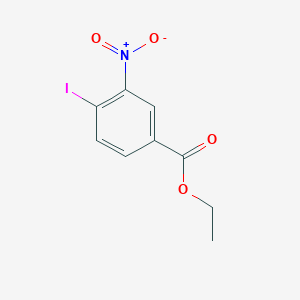 molecular formula C9H8INO4 B1313728 4-碘-3-硝基苯甲酸乙酯 CAS No. 57362-77-3