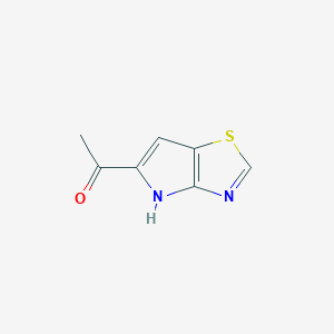 1-(4H-Pyrrolo[2,3-d]thiazol-5-yl)ethanone