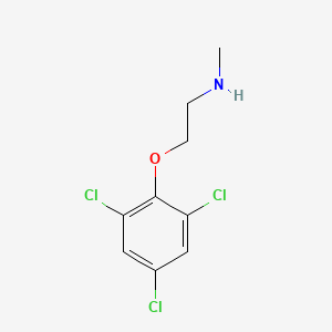 N-Methyl-2-(2,4,6-trichlorophenoxy)ethanamine