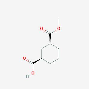 B1313734 cis-3-Carbomethoxycyclohexane-1-carboxylic acid CAS No. 733742-58-0