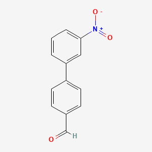 molecular formula C13H9NO3 B1313739 4-(3-硝基苯基)苯甲醛 CAS No. 411206-92-3