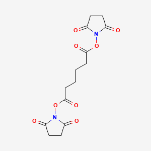 molecular formula C14H16N2O8 B1313749 Di(N-succinimidyl) adipate CAS No. 59156-70-6