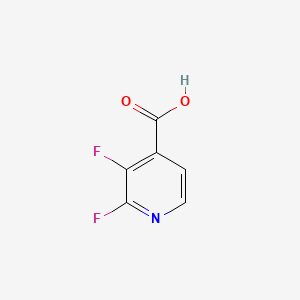 molecular formula C6H3F2NO2 B1313753 2,3-二氟异烟酸 CAS No. 851386-31-7