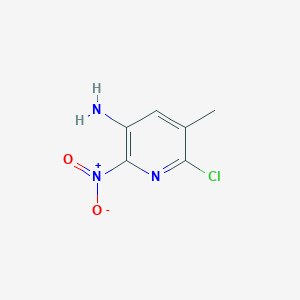 6-Chloro-5-methyl-2-nitropyridin-3-amine